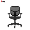 Ergohuman Enjoy Classic 2 Fabric Seat Mesh Back Ergonomic Chair without Headrest (3 Years Limited Warranty)