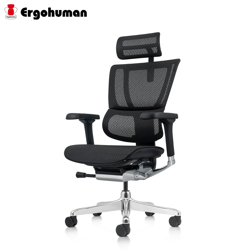 Ergohuman IOO Elite 2 Ergonomic Chair Without Legrest